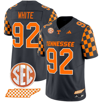 Men's Tennessee Volunteers 'Rebrand 2026' Checkerboard Vapor Limited Jersey - All Stitched