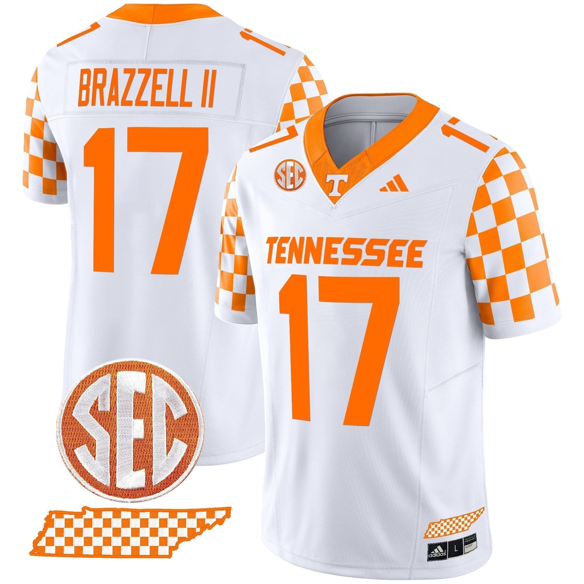 Men's Tennessee Volunteers 'Rebrand 2026' Checkerboard Vapor Limited Jersey - All Stitched