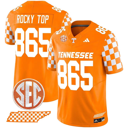 Men's Tennessee Volunteers 'Rebrand 2026' Checkerboard Vapor Limited Jersey - All Stitched