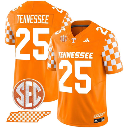 Men's Tennessee Volunteers 'Rebrand 2026' Checkerboard Vapor Limited Jersey - All Stitched