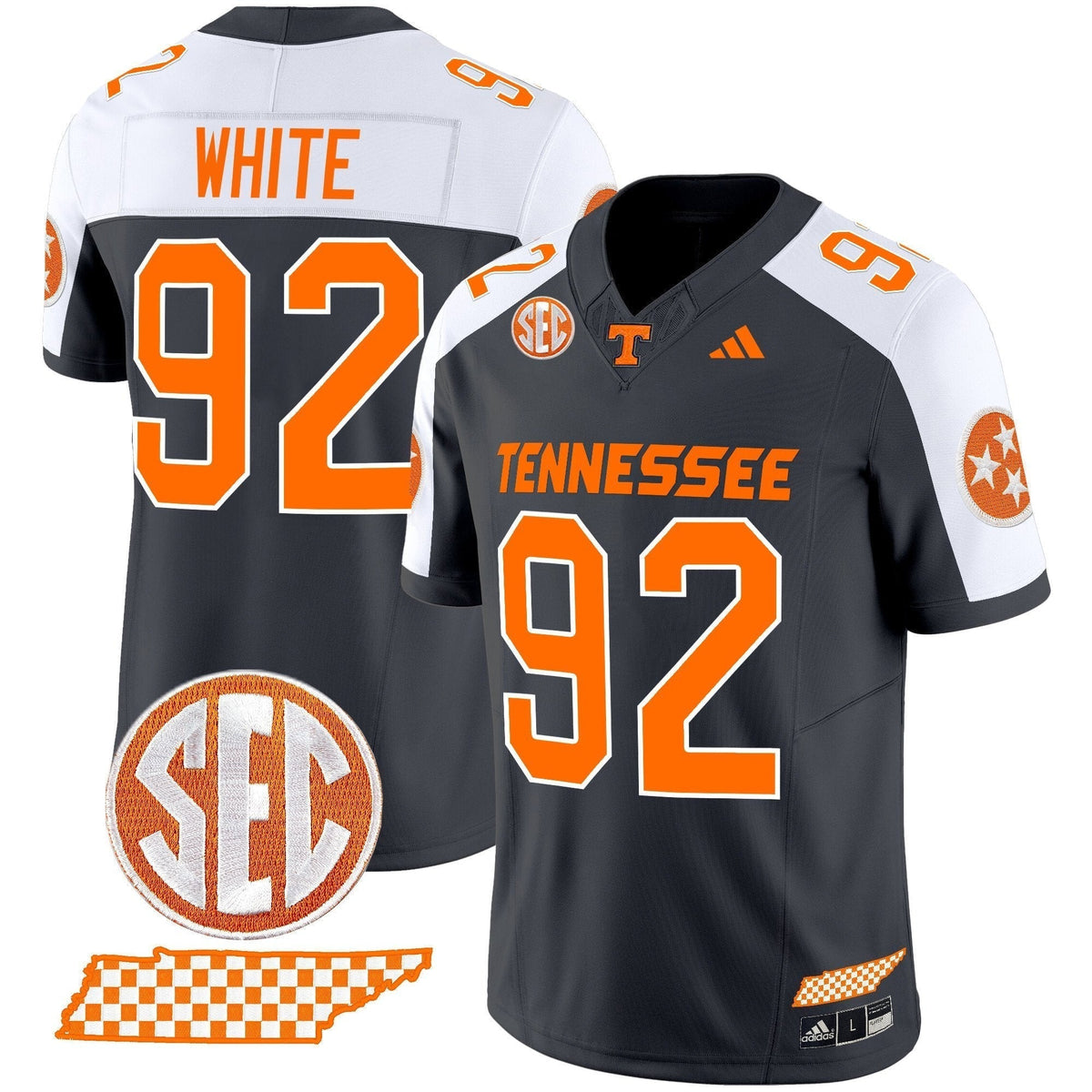 Men's Tennessee Volunteers 'Rebrand 2026' Checkerboard Vapor Limited Jersey - All Stitched