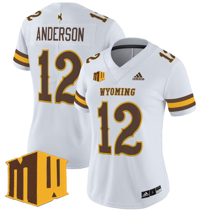 Women's Wyoming Cowboys 2025 Vapor Limited Jersey - All Stitched