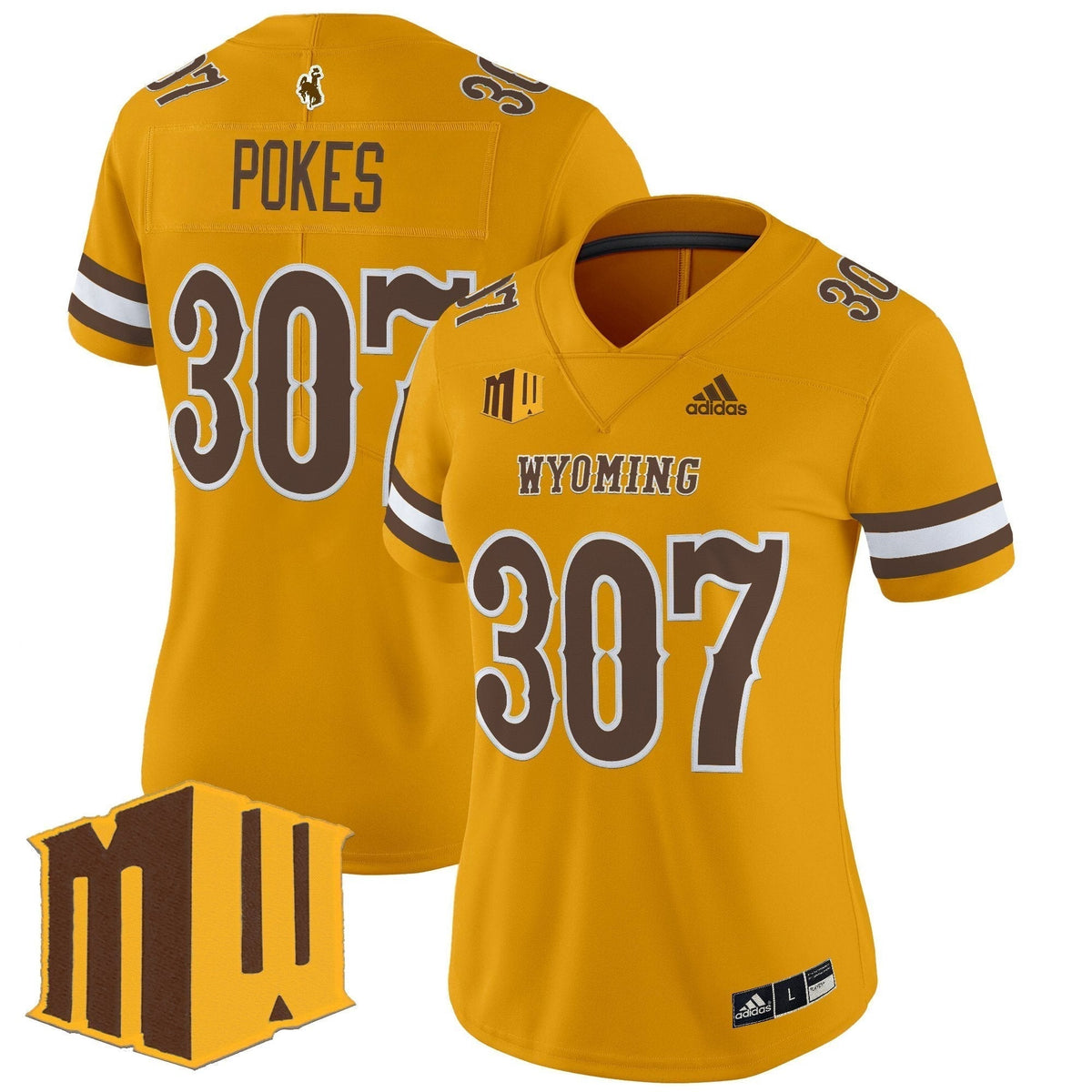 Women's Wyoming Cowboys 2025 Vapor Limited Jersey - All Stitched