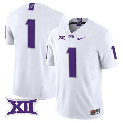 TCU Horned Frogs 2025 Vapor Limited Jersey - All stitched
