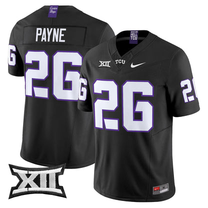 TCU Horned Frogs 2025 Vapor Limited Jersey - All stitched