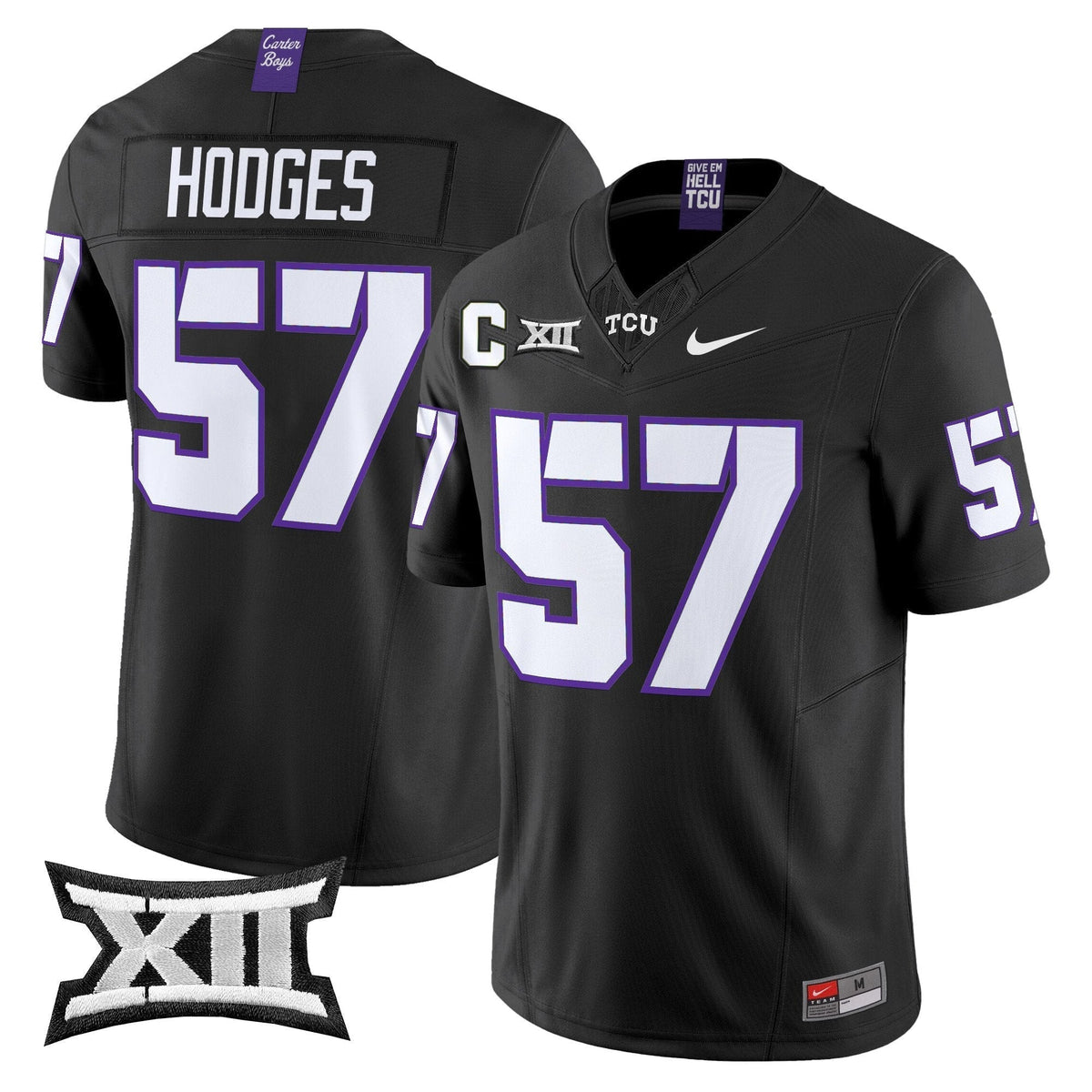 TCU Horned Frogs 2025 Vapor Limited Jersey - All stitched