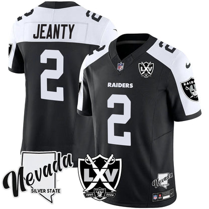 Raiders 2025 Vapor Limited Jersey - 65th Anniversary - All Stitched