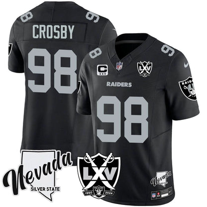 Raiders 2025 Vapor Limited Jersey - 65th Anniversary - All Stitched
