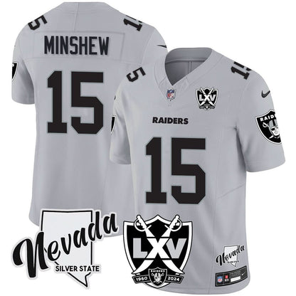 Raiders 2025 Vapor Limited Jersey - 65th Anniversary - All Stitched