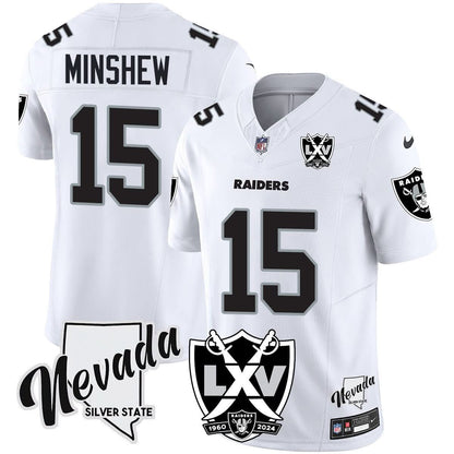 Raiders 2025 Vapor Limited Jersey - 65th Anniversary - All Stitched