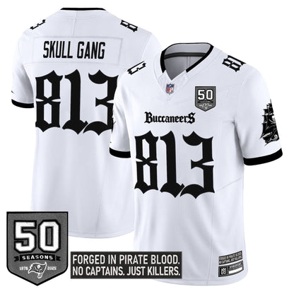 Tampa Bay Buccaneers 'Gothic Pirate Shadows Edition' Limited Jersey - All Stitched