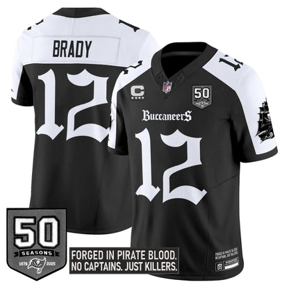Tampa Bay Buccaneers 'Gothic Pirate Shadows Edition' Limited Jersey - All Stitched