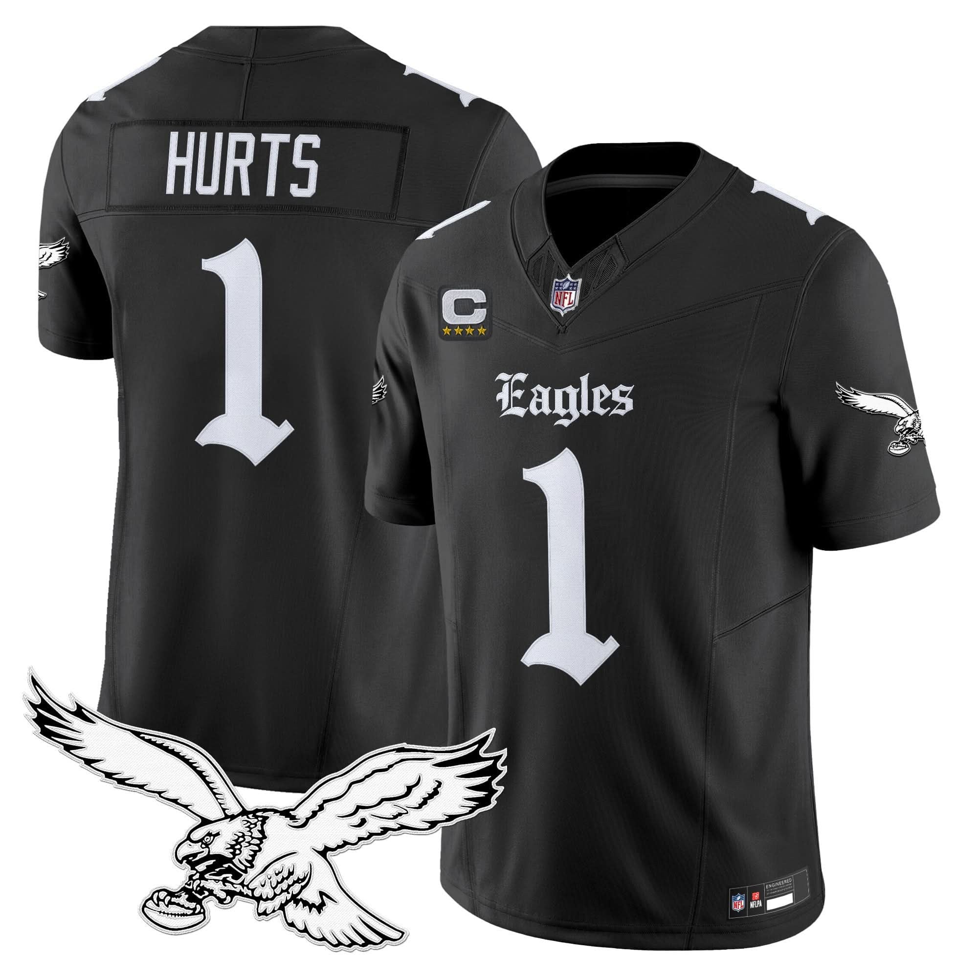 Philadelphia Eagles 'Gothic Philly Edition' Vapor Limited Jersey - All Stitched