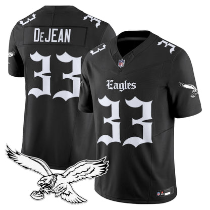 Philadelphia Eagles 'Gothic Philly Edition' Vapor Limited Jersey - All Stitched