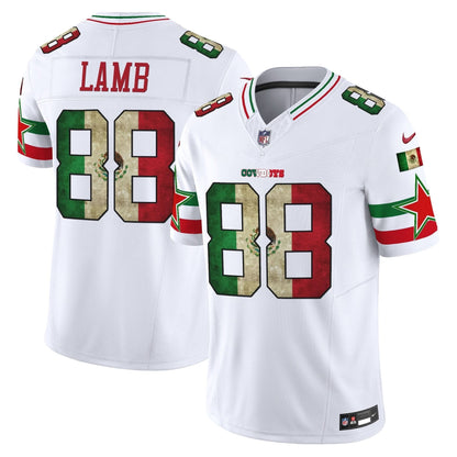 Dallas Cowboys Mexico Vapor Limited Jersey V3 - All Stitched