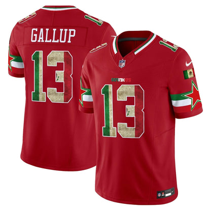 Dallas Cowboys Mexico Vapor Limited Jersey V3 - All Stitched