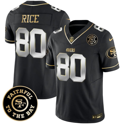 49ers Faithful To The Bay Patch Vapor Limited Jersey V6 - All Stitched