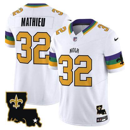 Saints 2024 New Orleans City Vapor Limited Jersey - All Stitched
