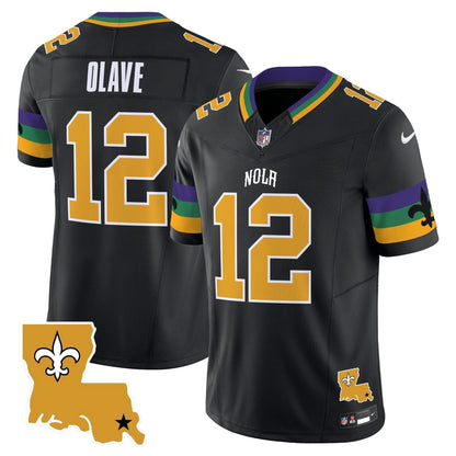 Saints 2024 New Orleans City Vapor Limited Jersey - All Stitched