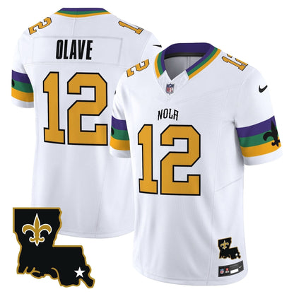 Saints 2024 New Orleans City Vapor Limited Jersey - All Stitched