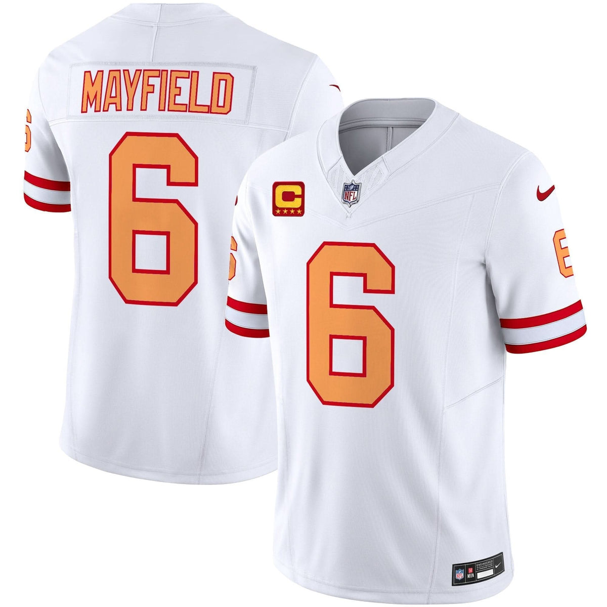 Tampa Bay Buccaneers Throwback Vapor Limited Jersey V2 - All Stitched