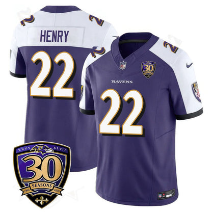 Baltimore Ravens Limited 30th Season Jersey - All Stitched