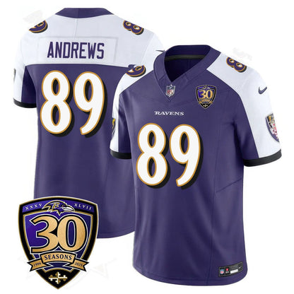 Baltimore Ravens Limited 30th Season Jersey - All Stitched