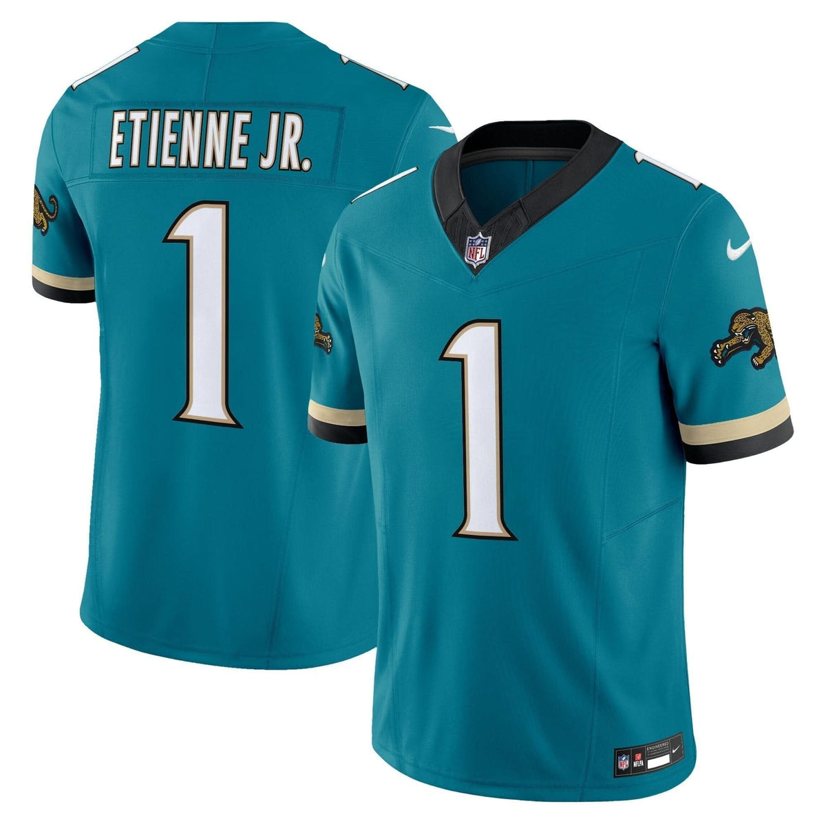 Jacksonville Jaguars Throwback Vapor Limited Jersey - All Stitched