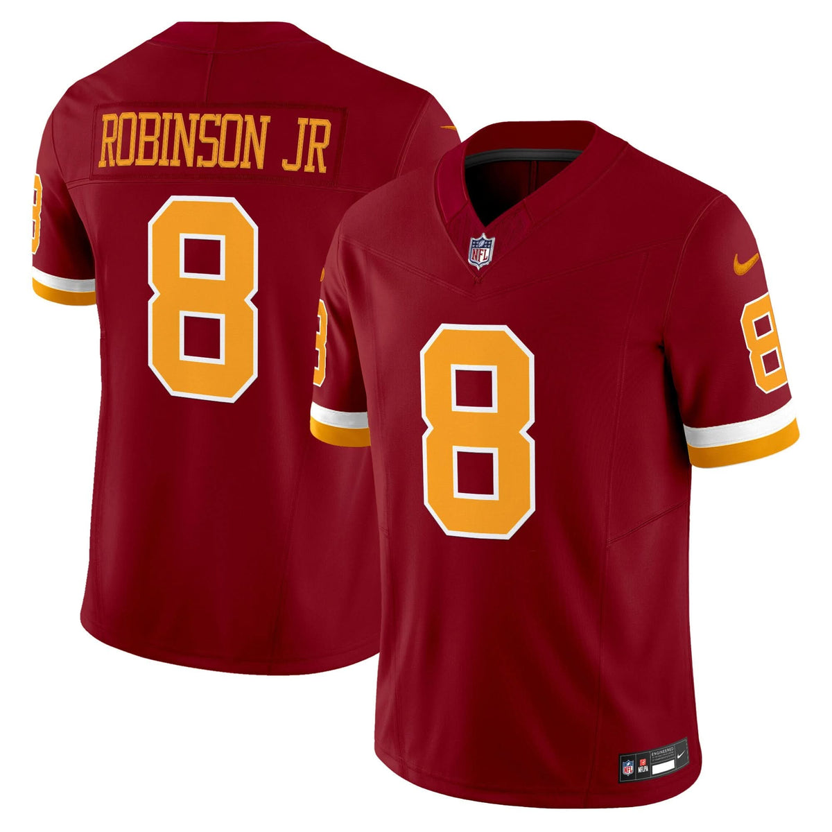 Washington Redskins Throwback Vapor Limited Jersey - All Stitched