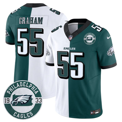 Eagles 2024 Vapor Limited Jersey - Est. 1933 Patch - All Stitched
