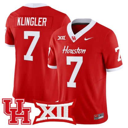 Houston Cougars 2025 Vapor Limited Jersey - All Stitched