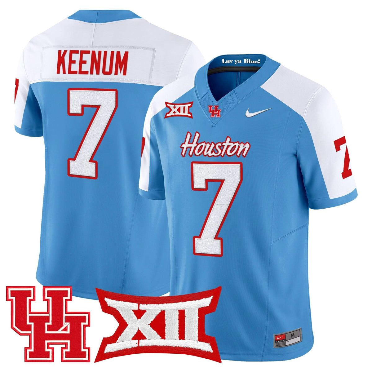 Houston Cougars 2025 Vapor Limited Jersey - All Stitched