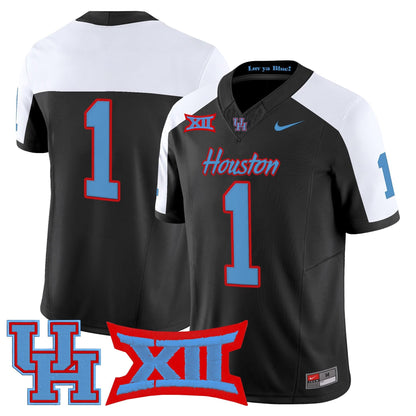 Houston Cougars 2025 Vapor Limited Jersey - All Stitched