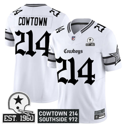 Dallas Cowboys 'Gothic Lone Star Edition' Vapor Limited Jersey - All Stitched
