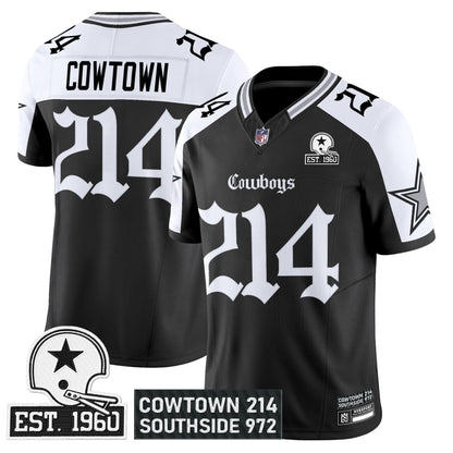 Dallas Cowboys 'Gothic Lone Star Edition' Vapor Limited Jersey - All Stitched