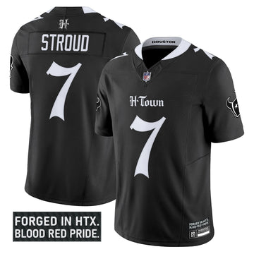 Houston Texans 'Gothic Lone Star Shadows Edition' Vapor Limited Jersey - All Stitched