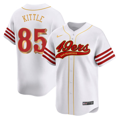 San Francisco 49ers Rivalry Series Baseball Jersey - All Stitched