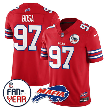 Buffalo Bills "Fan Of The Year" Jersey - All Stitched