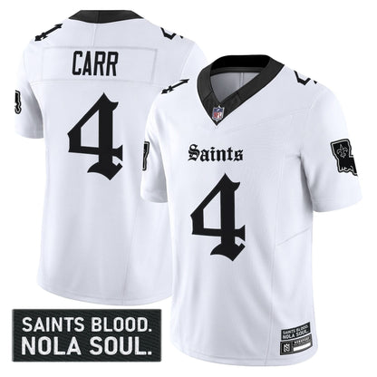 New Orleans Saints 'Gothic Vieux CarrÃÂ© Edition' Vapor Jersey - All Stitched
