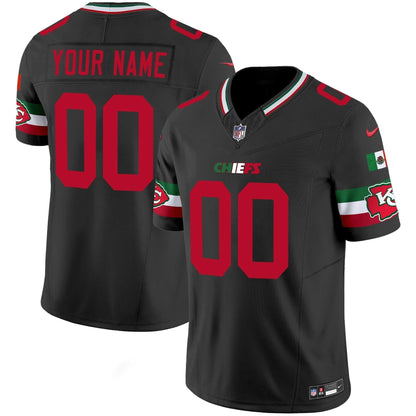 Chiefs Mexico Vapor Limited Custom Jersey - All Stitched
