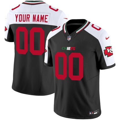 Chiefs Mexico Vapor Limited Custom Jersey - All Stitched