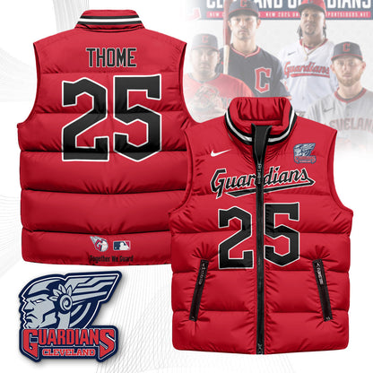 Cleveland Guardians Unisex Puffer Vest