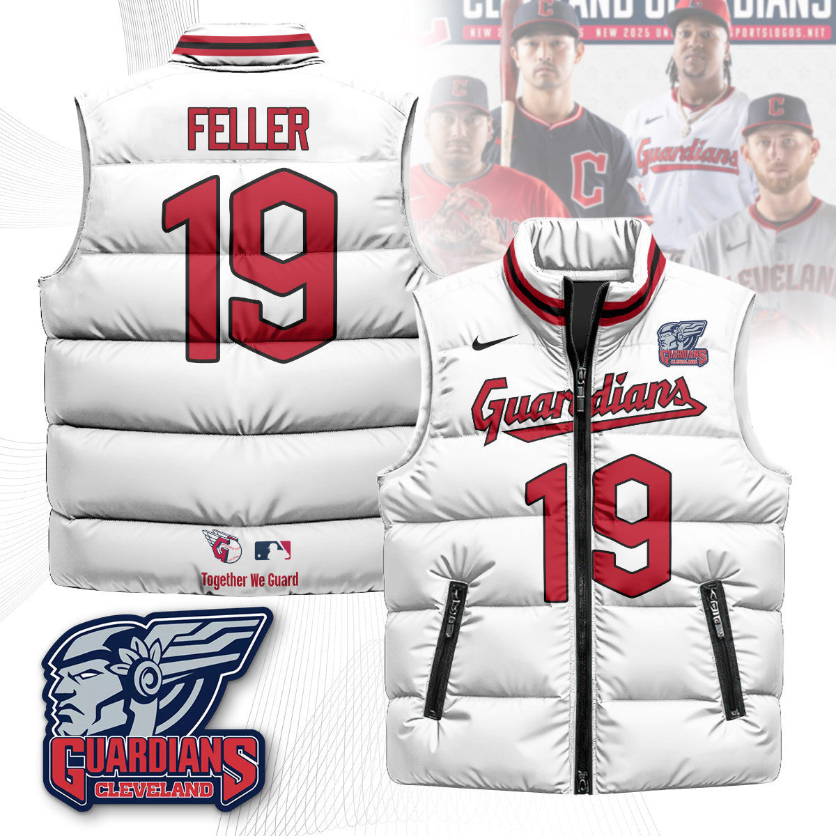 Cleveland Guardians Unisex Puffer Vest