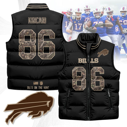 Buffalo Bills Hunting Unisex Puffer Vest
