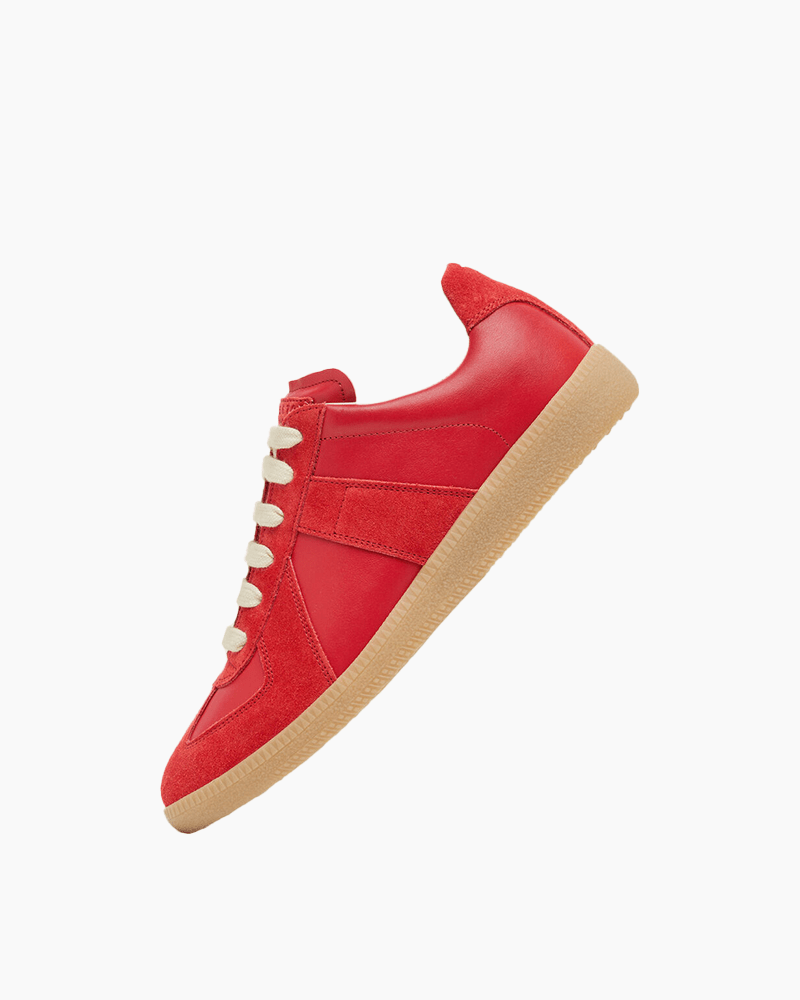 Urban Heritage Retro Leather Sneakers