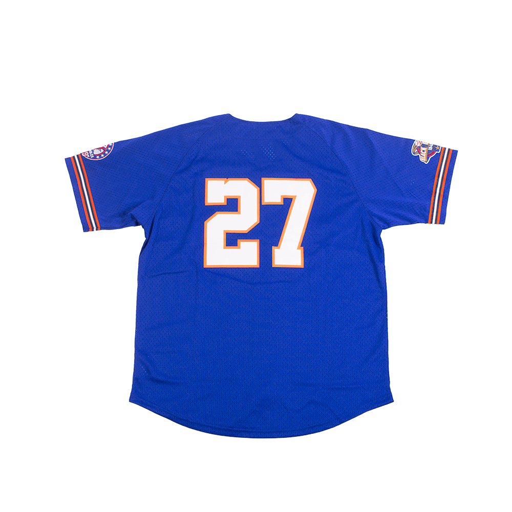 HOUSTON BLACK EAGLES BUTTON DOWN BATTING PRACTICE BASEBALL JERSEY