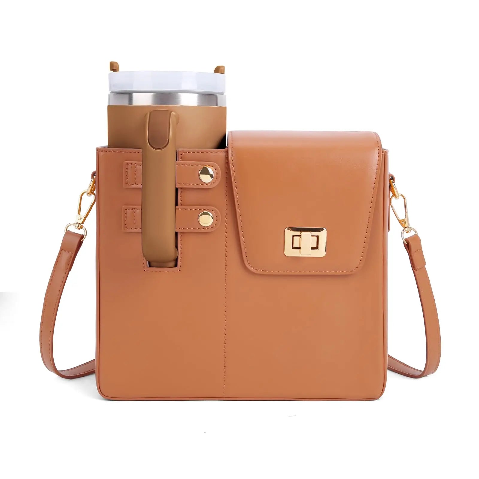 Portable Cup Holder Crossbody Bag
