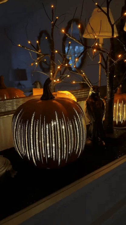 Starry Night Glow Pumpkin