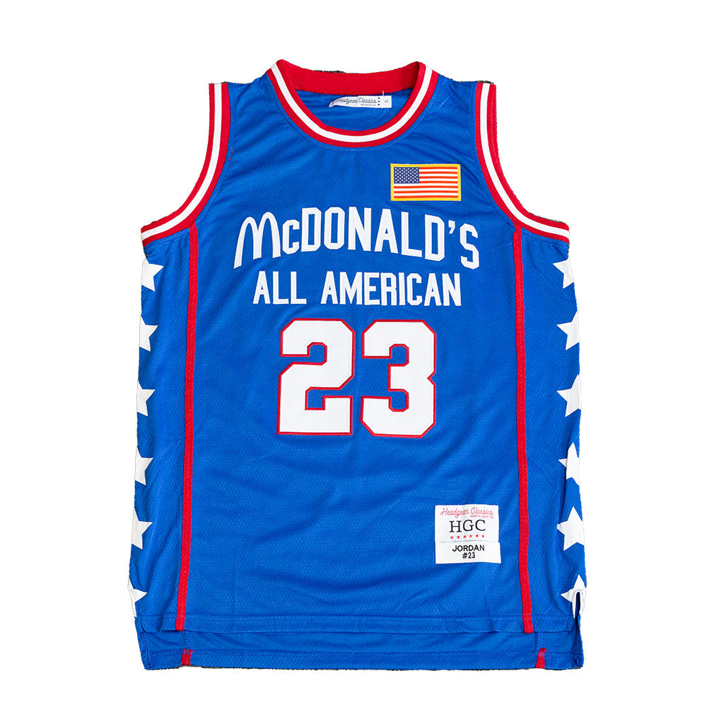 JORDAN HIGH SCHOOL  ALL AMERICAN JERSEY (ROYAL)