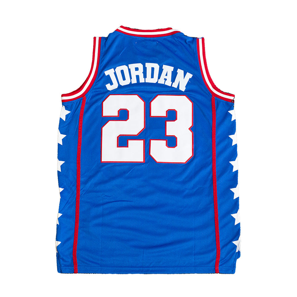 JORDAN HIGH SCHOOL  ALL AMERICAN JERSEY (ROYAL)